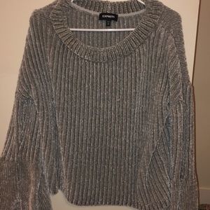 Express long sleeve soft aqua shirt